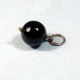Colgante oro azabache , mod. bola 6 mm