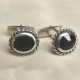 Gemelos plata y azabache