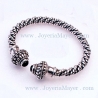 Celtic silver and jet Bracelet