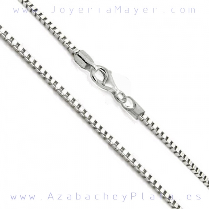 cubrir concepto Izar Cadena de plata - Joyeria Mayer