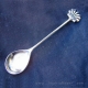 Cucharilla de plata concha de Santiago