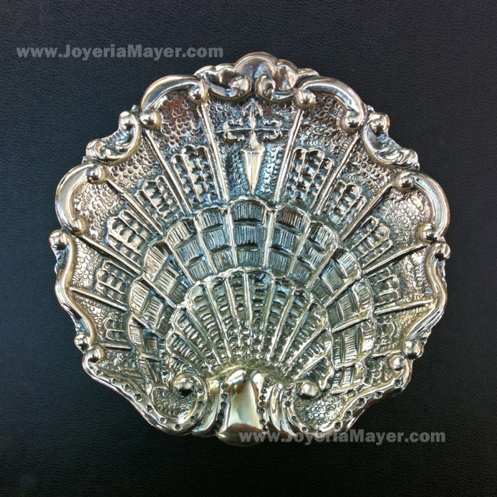Silver baptismal shell
