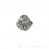 Charm de plata concha de Compostela
