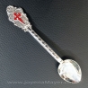 Cucharilla de plata Cruz de Santiago