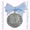 Medalla de cuna de plata