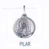 Medalla de plata religiosa