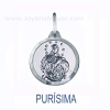 Medalla de plata religiosa