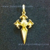 Cruz de Santiago de oro 