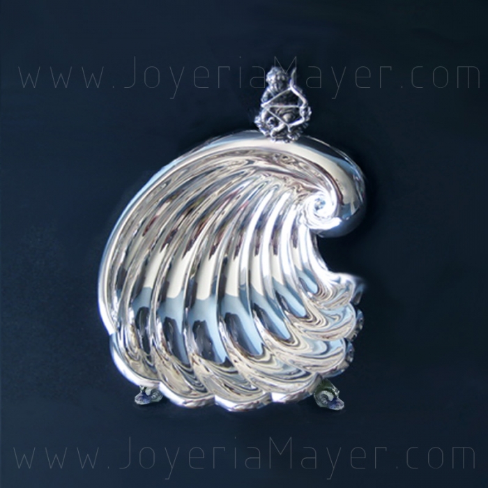 Concha de Compostela de plata