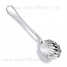 Cuchara cacillo de plata 