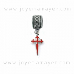 Silver incense charm from Compostela