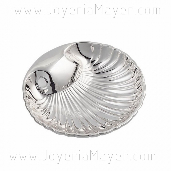 Silver baptismal shell