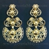Traditional Galician silver earrings