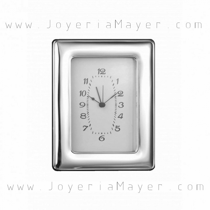 Reloj despertador de plata - Joyeria Mayer