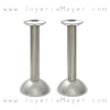 Candeleros de plata