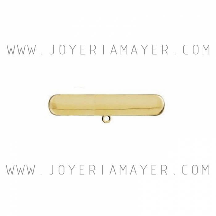 Broche imperdible de oro