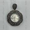 Silver watch pendant