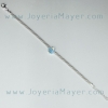 Pulsera de plata concha de Compostela