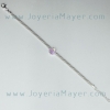 Pulsera de plata concha de Compostela