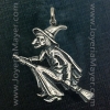 Colgante de plata bruja gallega