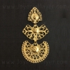 Traditional Galician silver pendant