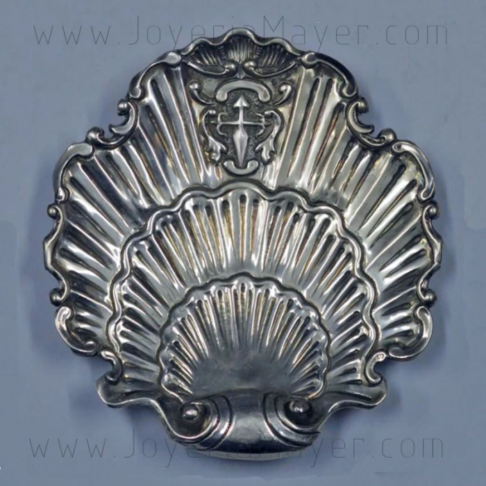 Concha de Compostela de plata