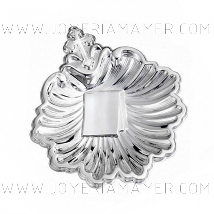 Silver baptismal shell