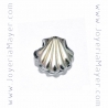 Charm silver shell of Compostela