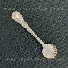 Silver ladle spoon