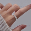 Anillo de plata conchas de Compostela