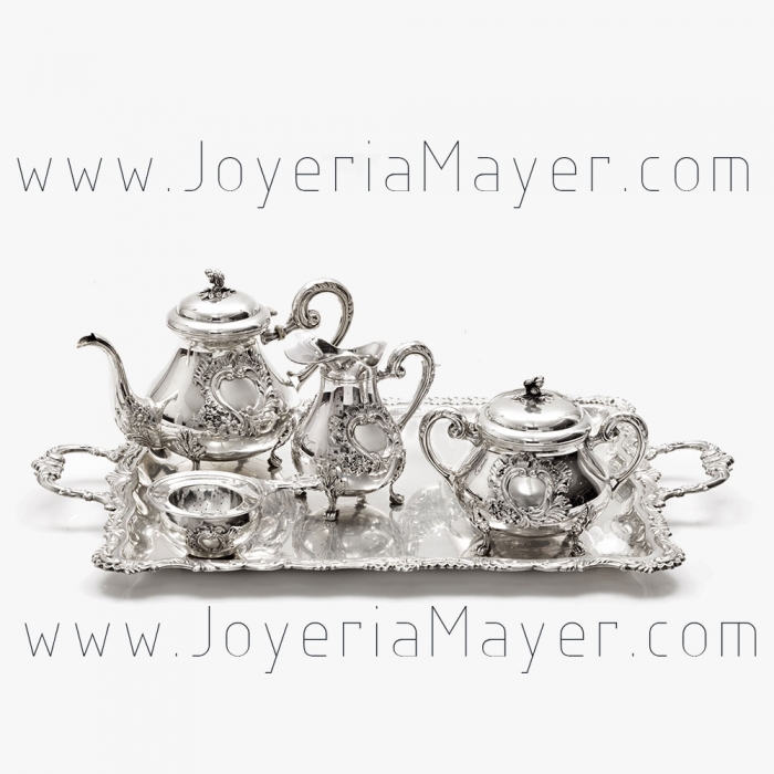 Silver coffee set