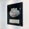 Silver Compostela Shell Tribute Plaque