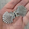 Silver cape brooch Shell of Compostela