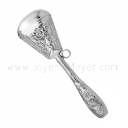 Sonajero de plata bebe