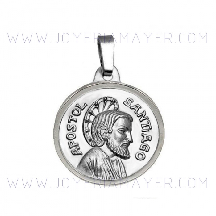 Medalla del Apóstol Santiago de plata
