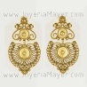 Traditional Galician silver earrings
