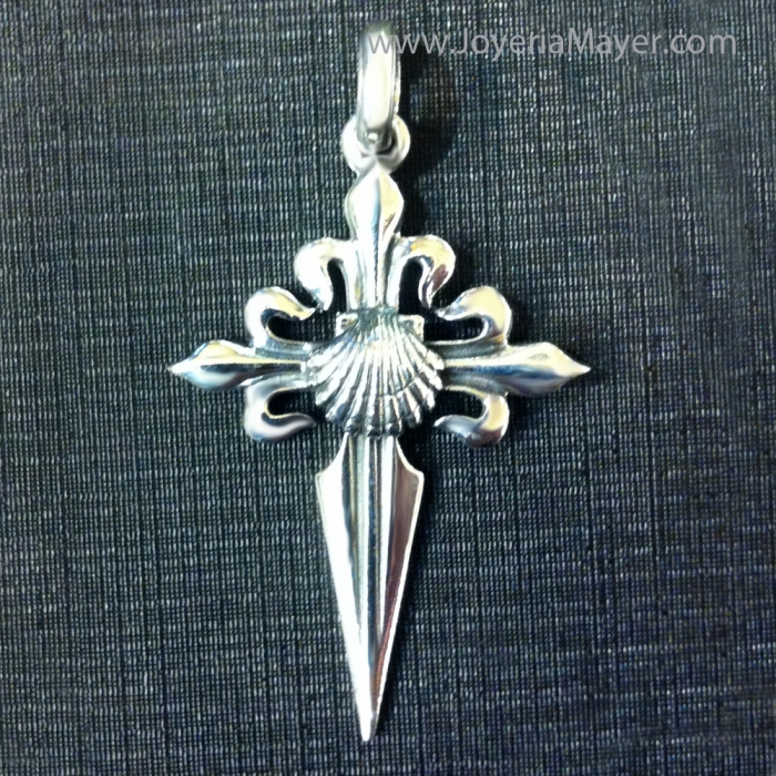 Silver cross of Saint James