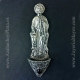 Silver and jet Holy water font of Saint James