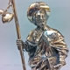 Silver figure of Saint James