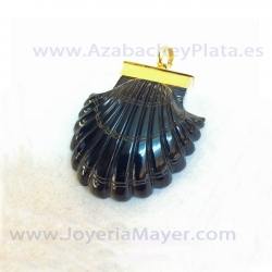Shell fine gold and jet