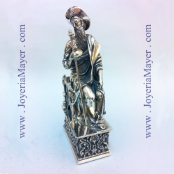 Silver figure of Saint James