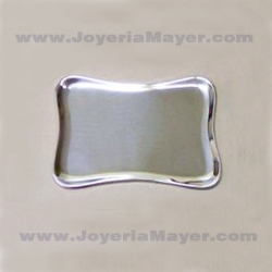 Bandeja tarjetero de plata
