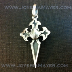 Sterling Silver Cross of James