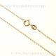 Gold chain 18k.