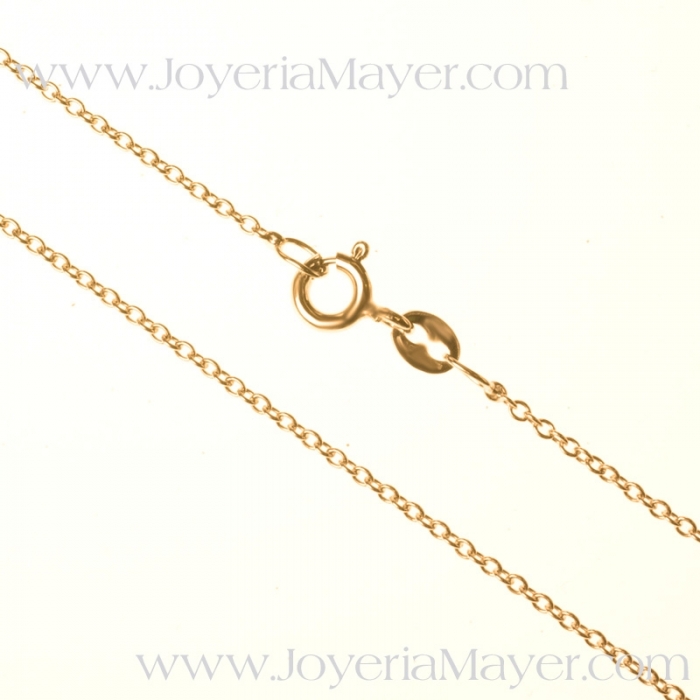 Gold chain 18k.