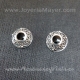Pendientes de plata y azabache 
