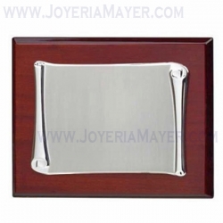 placa homenaje de plata grecia