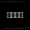 Silver photo frame