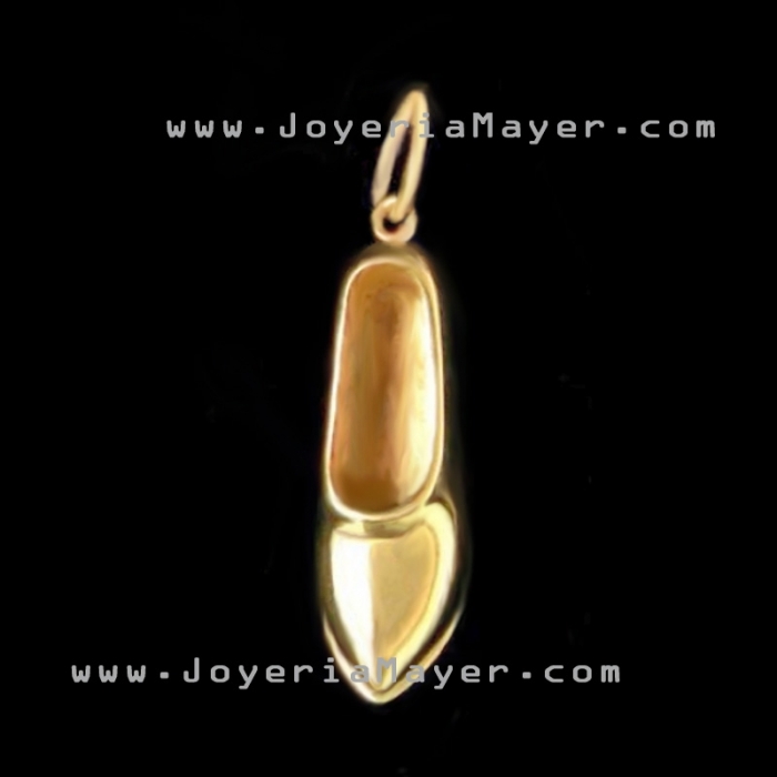 Colgante zueco de oro