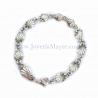 Compostela shell silver bracelet